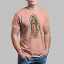 XL Heather Sunset Our Lady of Guadalupe | Vintage Unisex Shirt