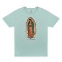 Medium Seafoam Our Lady of Guadalupe | Vintage Unisex Shirt