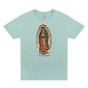 Small Seafoam Our Lady of Guadalupe | Vintage Unisex Shirt