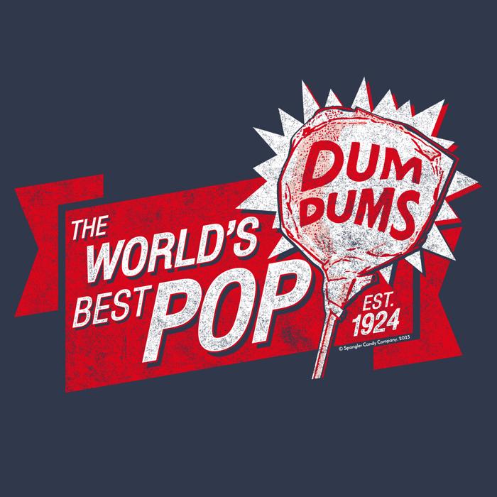 Dum Dums®  The World's Best Pop Tee | Father's Day Favorite Graphic T-Shirt