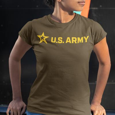 U.S. Army® Logo Tee - Front & Back Print | Officially Licensed