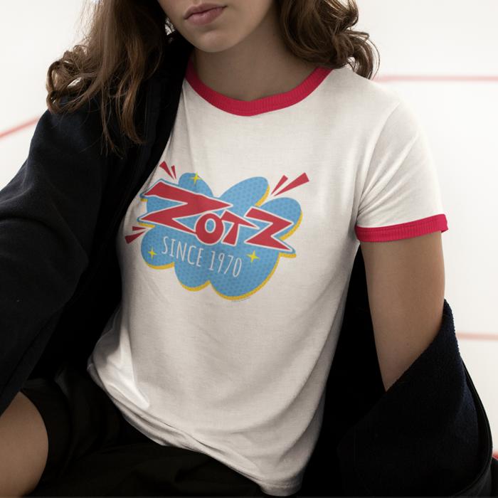 Zotz® Retro Candy Logo Ringer Tee