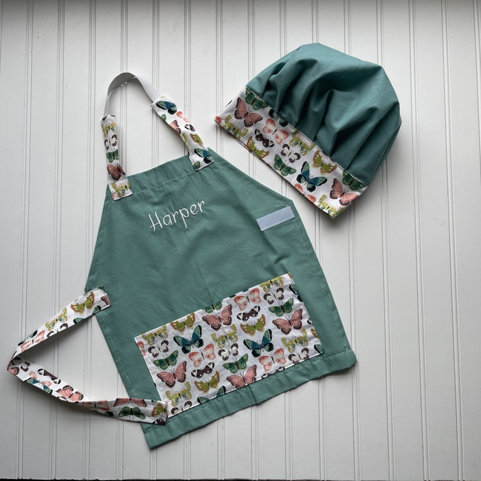 Little Chef Apron & Hat Set 