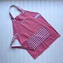 Melon Pink Kids Personalized Apron