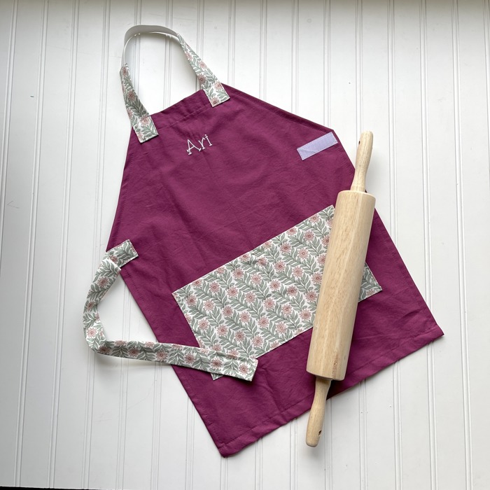 Personalized Kids Apron Girls