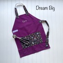 Dream Big Kids Personalized Aprons - Preschool though Big Kid sizes