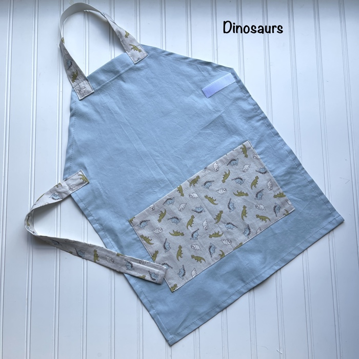 Kids Personalized Aprons - Preschool though Big Kid sizes
