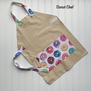 Donut Chef Kids Personalized Aprons - Preschool though Big Kid sizes