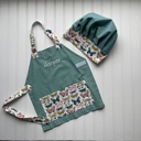  Little Chef Apron & Hat Set 