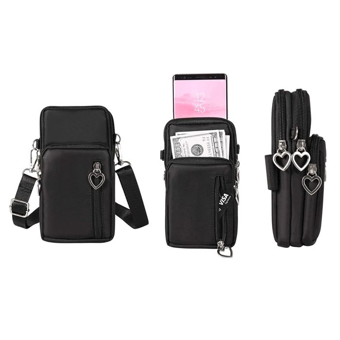 Women's Shoulder Strap Mini Cross-Body Cell Phone?Wallet Pouch Bag