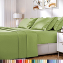 Mint Full/Double Hotel Luxury 2000 Series 6-Piece Rayon from Bamboo Cooling Bed Sheet Set