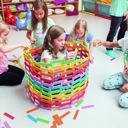  200 Piece Perfect Blocks Building Set, Multicolor