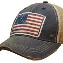 Blue American Flag Hat Blue or Camo