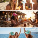  Beaches Booze & Besties Hat
