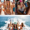  Beaches Booze & Besties Hat