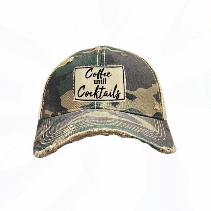 Coffee Until Cocktails Hats