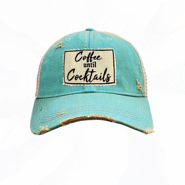Coffee Until Cocktails Hats