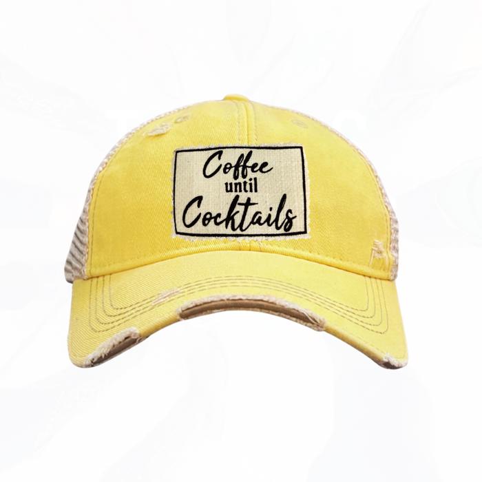 Coffee Until Cocktails Hats