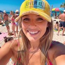   OVER IT. Multi patch hat YELLOW Trucker Hat