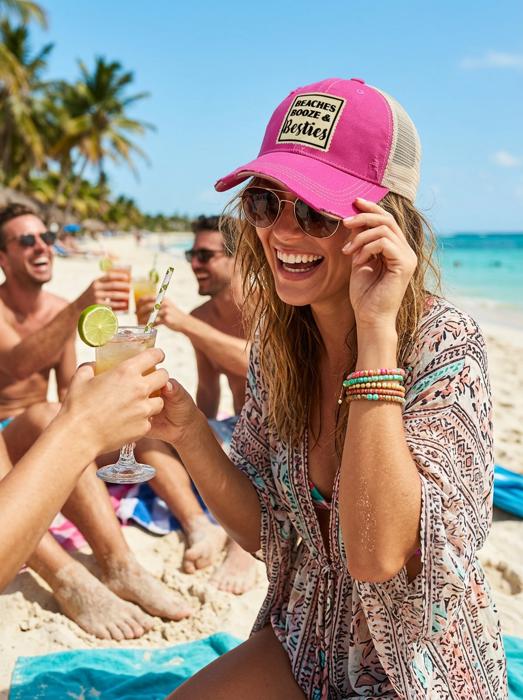 Beaches Booze & Besties Hat