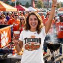  Touchdown Queen T-SHIRT Football Season Tailgate Time