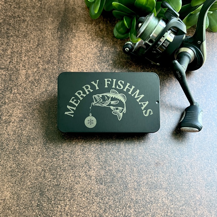 Gift Set for Grandpa From Grandkids, Reel Cool Grandpa and Gone Fishin' Engraved Lures
