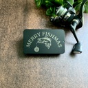 FISHMAS Gift Set for Grandpa From Grandkids, Reel Cool Grandpa and Gone Fishin' Engraved Lures