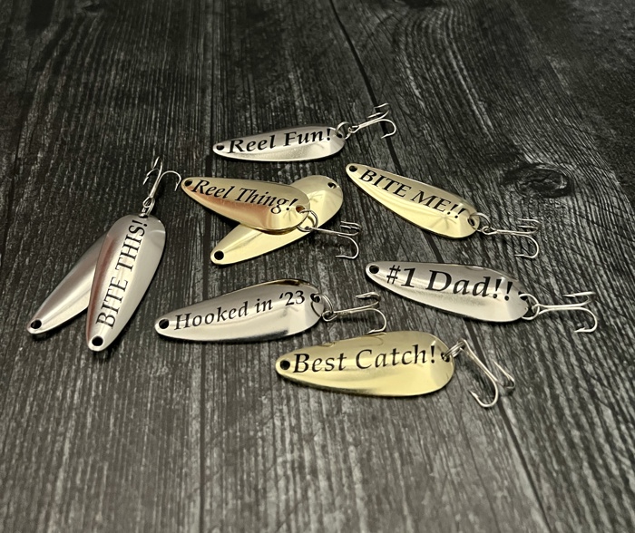 Hooked on You Anniversary Lure Gift for Him