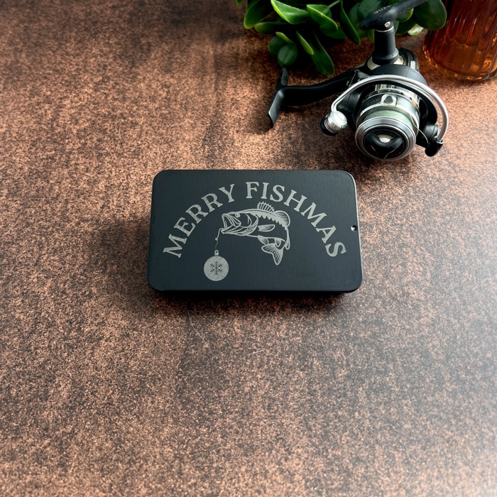 Gift Set for Grandpa From Grandkids, Reel Cool Grandpa and Gone Fishin' Engraved Lures