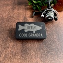  Gift Set for Grandpa From Grandkids, Reel Cool Grandpa and Gone Fishin' Engraved Lures