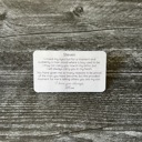  Personalized Wallet Insert for Son, Choice of 2 Colors, Back to School