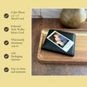  Metal Polaroid Wallet Card with Custom Message | Cute Gift for Him