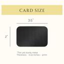  Love You Most Engraved Photo Metal Wallet Insert | 8 Color Options | Keepsake Gift for Him