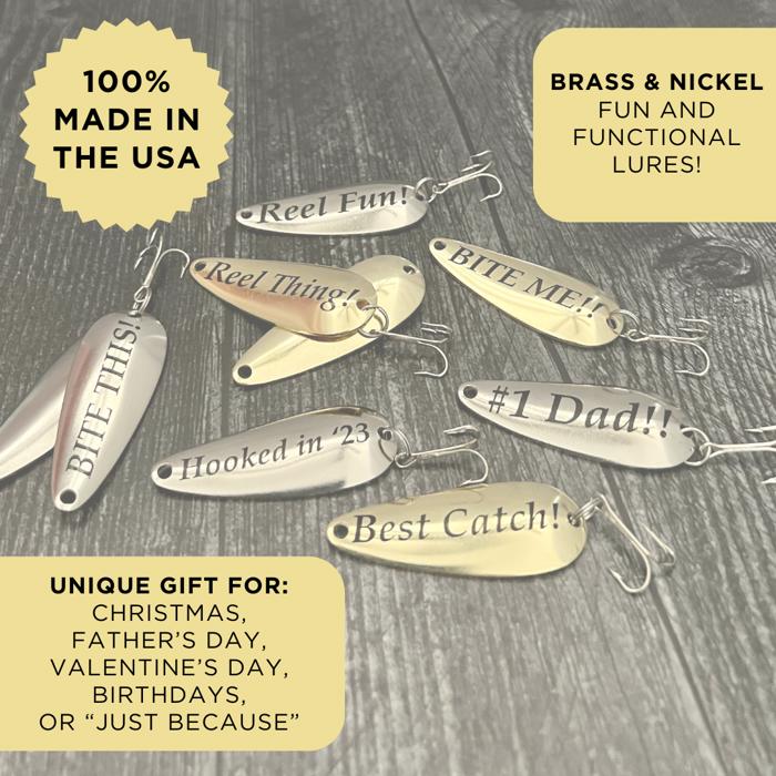 Hooked on You Anniversary Lure Gift for Him