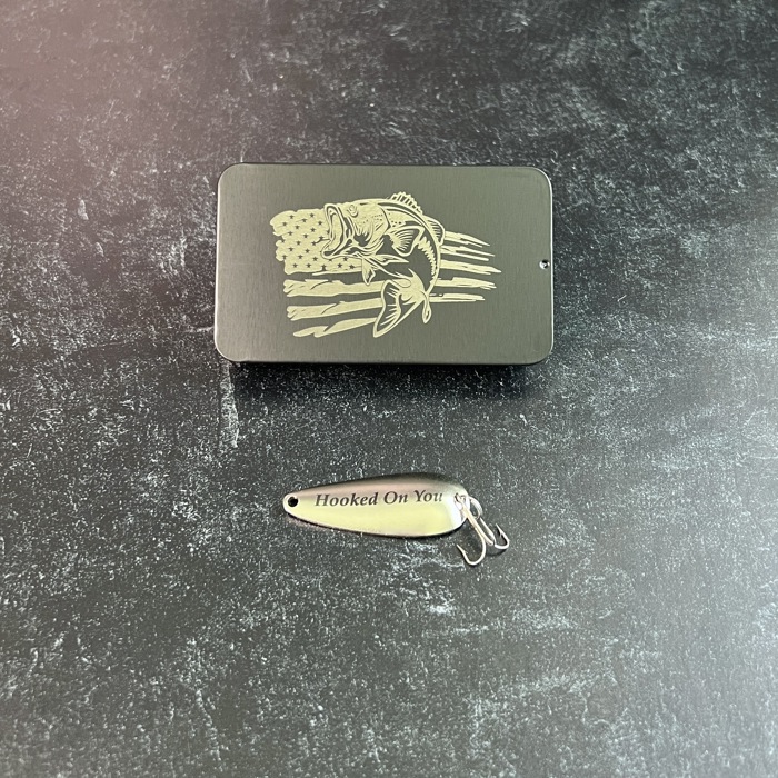 Hooked on You Anniversary Lure Gift for Him
