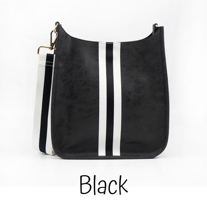 Manhattan Striped Crossbody Bag