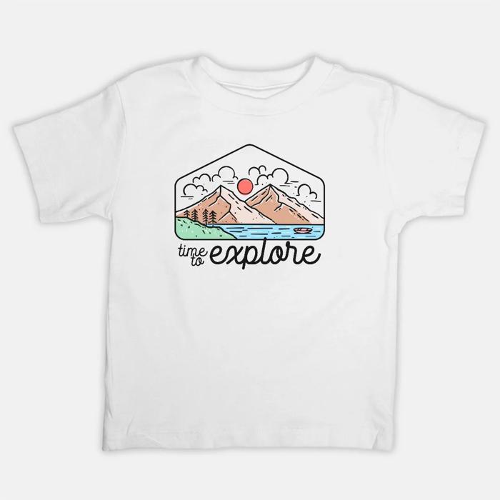 Time To Explore - Toddler Tee