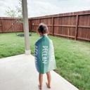 Personalized Boy Beach Towel with Custom Name - Retro
