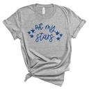  Oh My Stars 4th of July T-Shirt