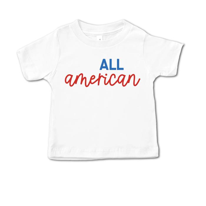 All American 4th of July T-Shirt - Baby 