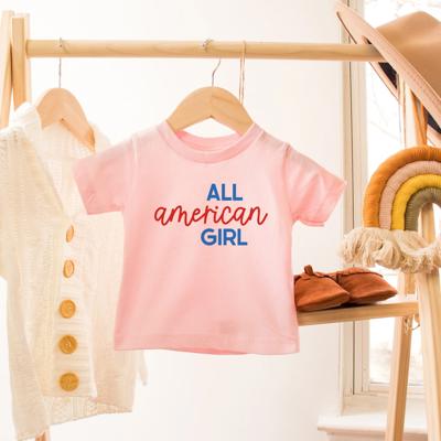 All American Girl 4th of July T-Shirt - Baby