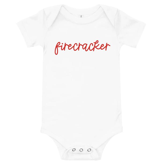 Firecracker 4th of July T-Shirt - Baby Bodysuit