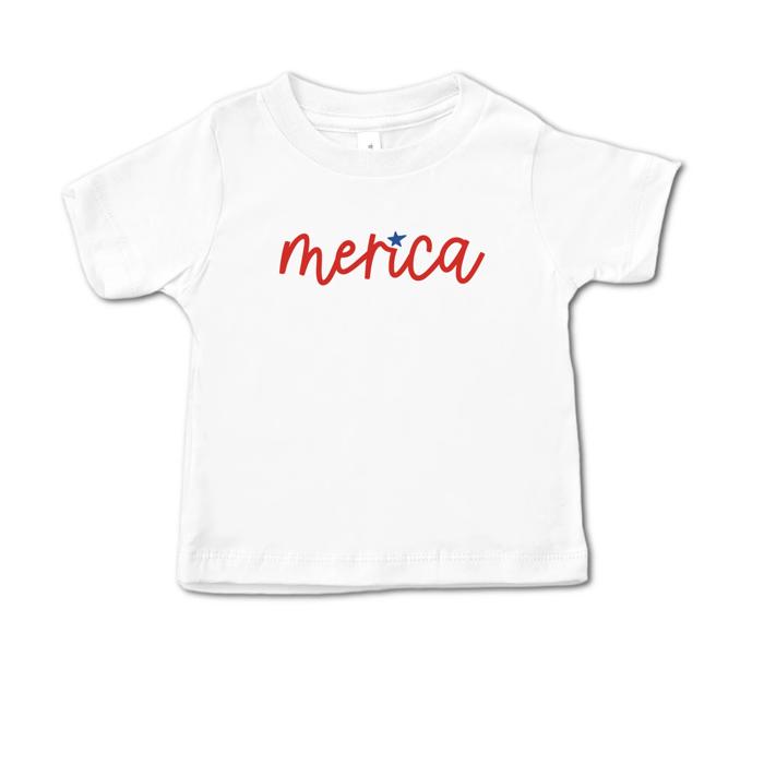 Merica 4th of July T-Shirt - Baby