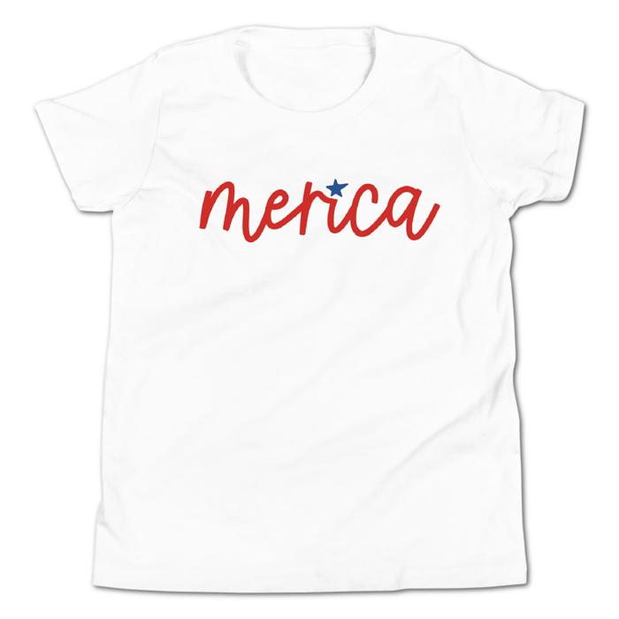 Merica 4th of July T-Shirt - Youth