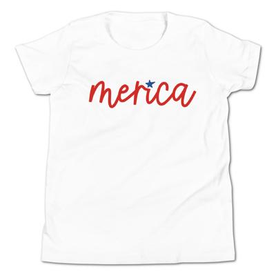 Merica 4th of July T-Shirt - Youth