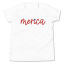  Merica 4th of July T-Shirt - Youth