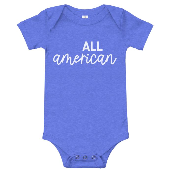 All American 4th of July T-Shirt - Baby Bodysuit