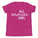  All American Girl 4th of July T-Shirt - Youth