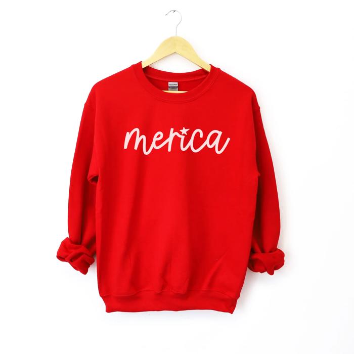 Merica 4th of July Sweatshirt