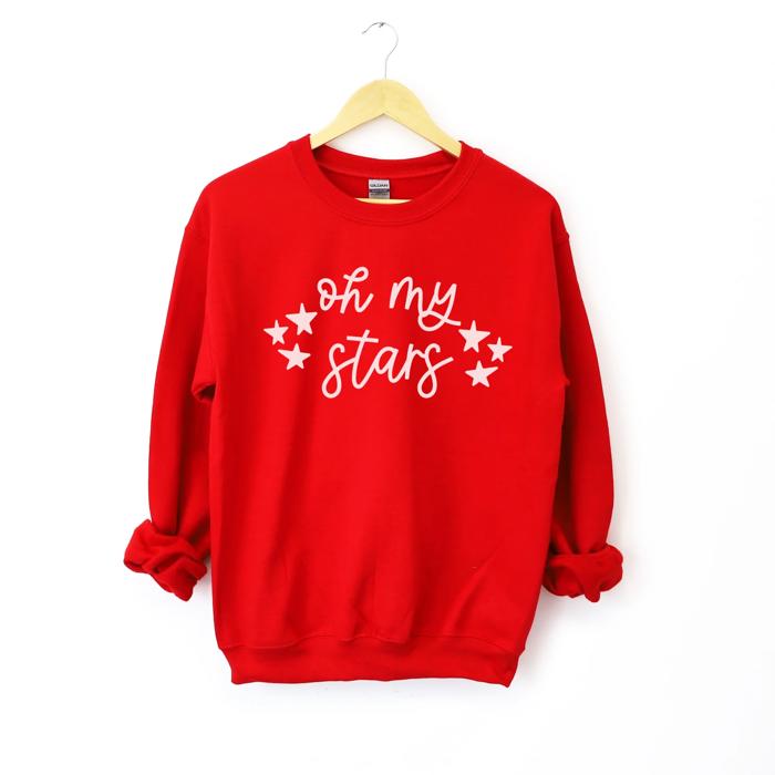 Oh My Stars 4th of July Sweatshirt